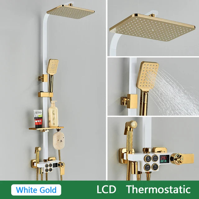 Cold Digital Bathroom Shower Quality Brass Bathroom Faucet