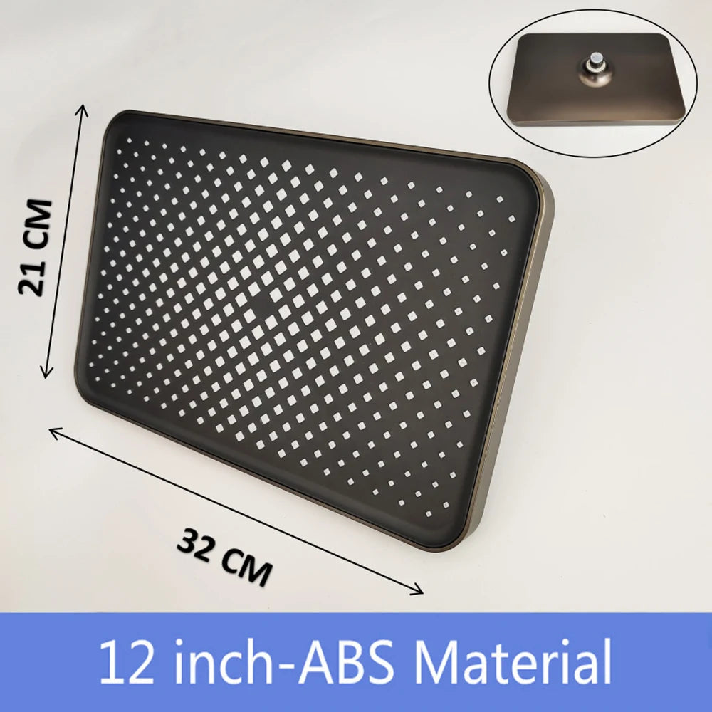 320mm Big Panel Supercharge Waterfall Shower Head Modes