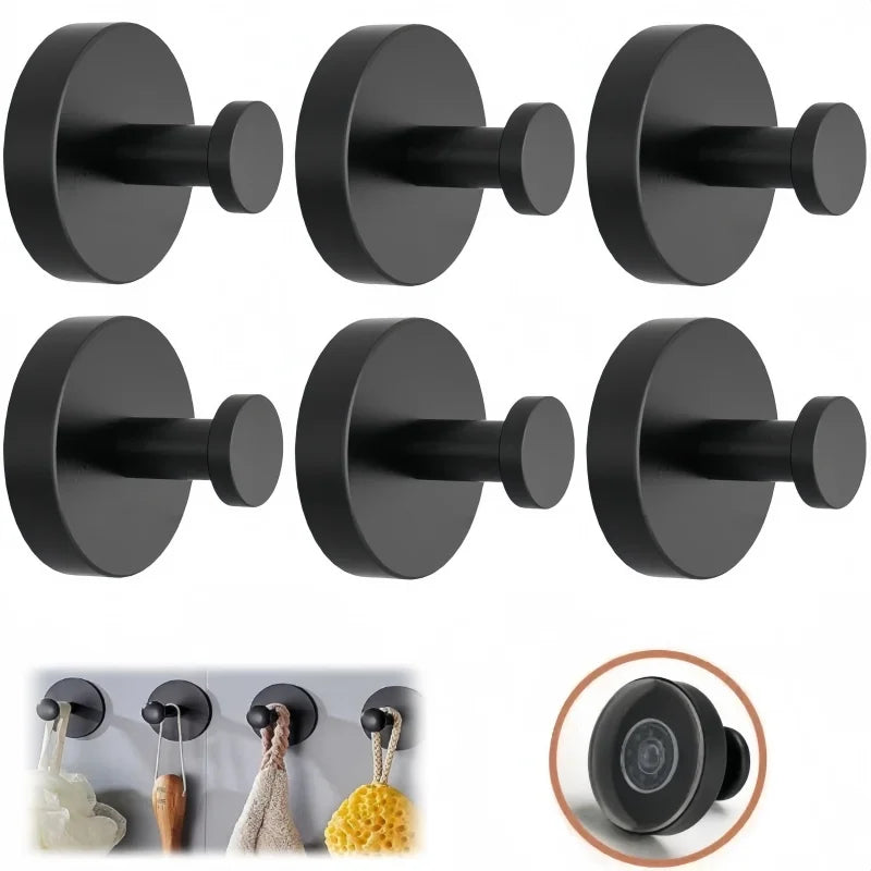 Suction Cup Hooks Towel Coat Bath Robe Hook