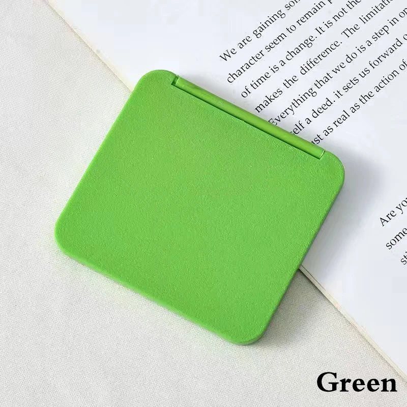 2-Face Makeup Mirror Square Cute Girl Gift Hand