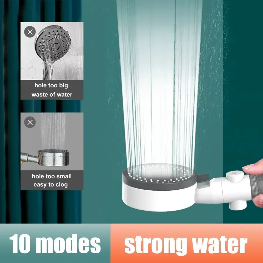 High Pressure Shower Head Handheld Bathroom Shower Filter