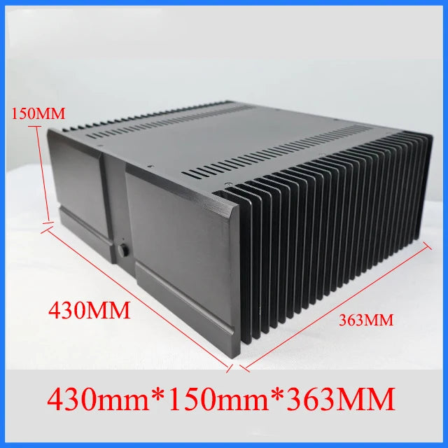 All-Aluminum Power Amplifier Chassis Class 430 150 315/363/415mm