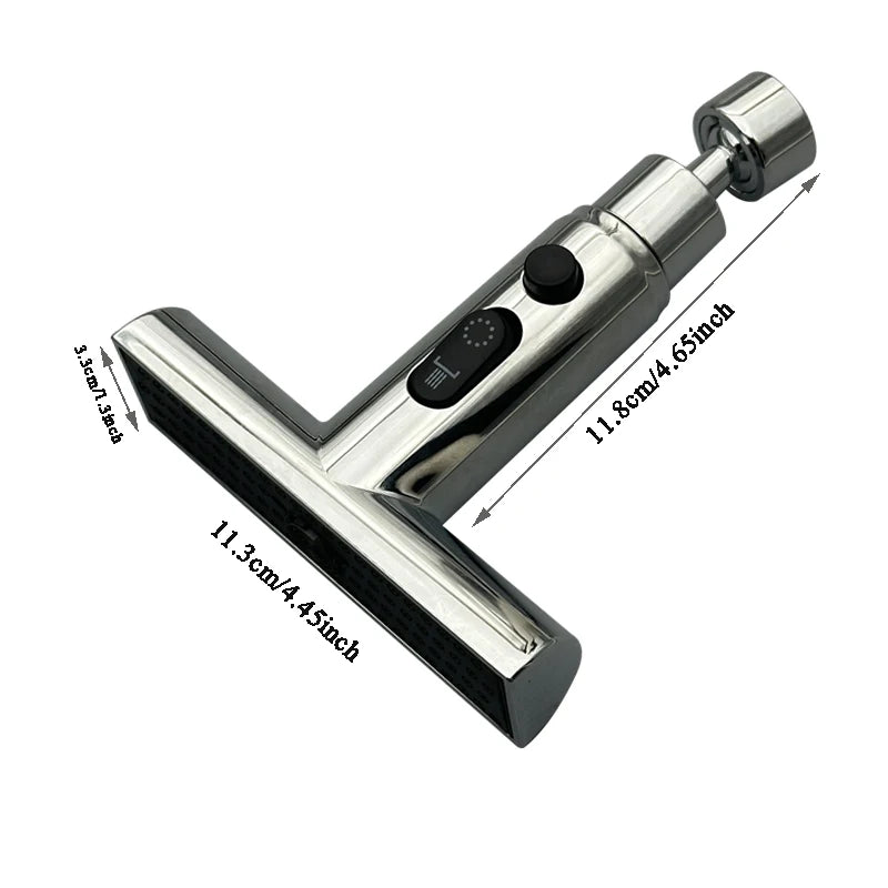 Modes Waterfall Faucet Extender Sprayer Head Filter Nozzle