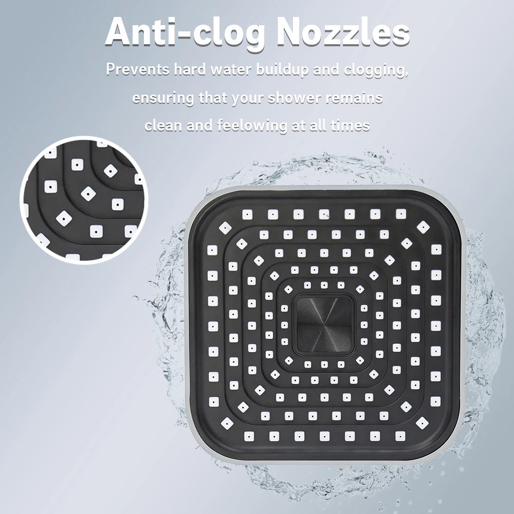 High-Flow Large Nozzle Handheld Shower Head Two-In-One Shower