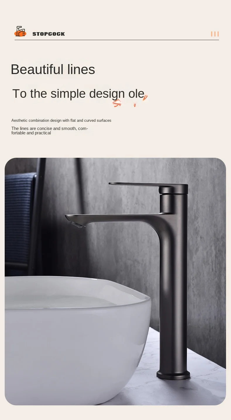 Basin Plus Long Faucet Bathroom Toilet Gargle Basin