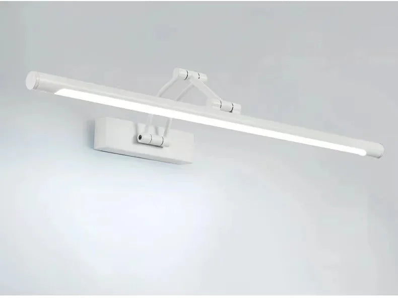 European Style Mirror Headlight Cabinet Foldable Adjustable