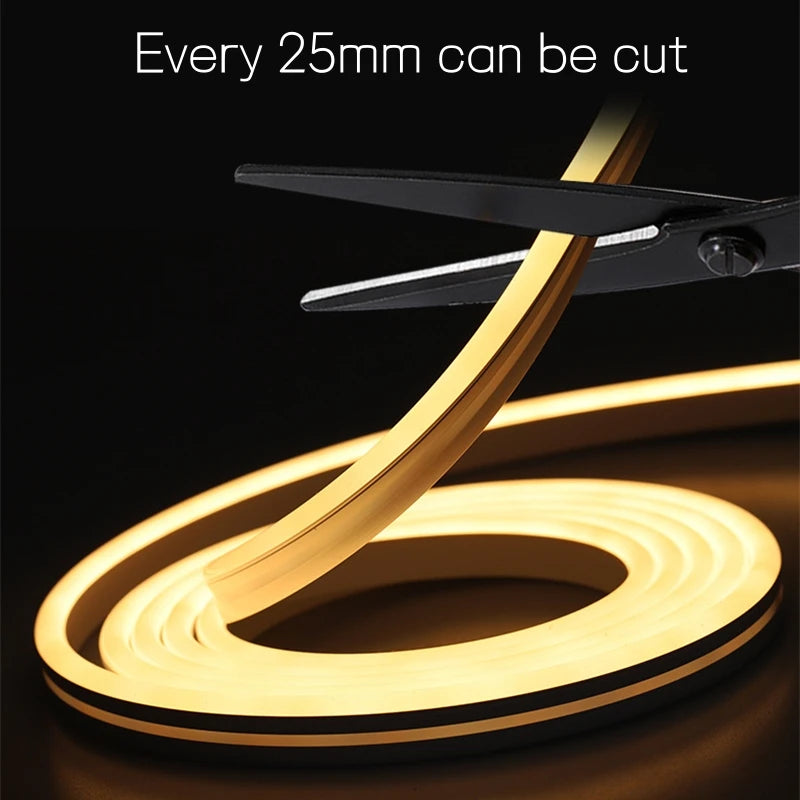 4x8mm Super Thin Led Neon Strip Light Dc12v