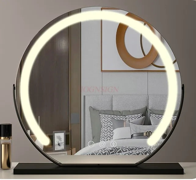 Led Makeup Mirror Lamp Desktop Intelligent Dressing Mirror