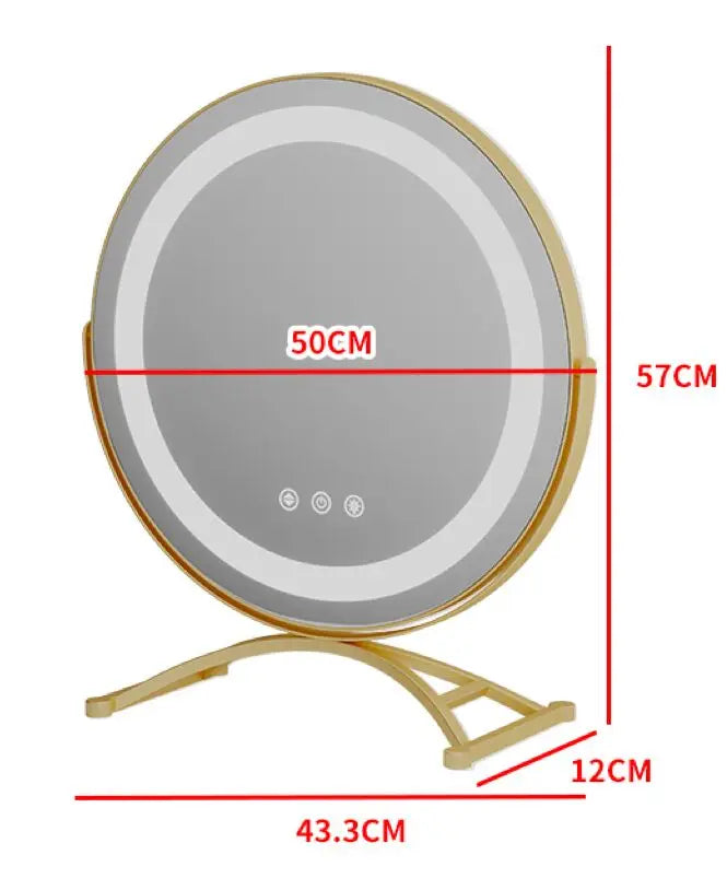 Lighted Vanity Makeup Mirror Lights Three Color Lightings