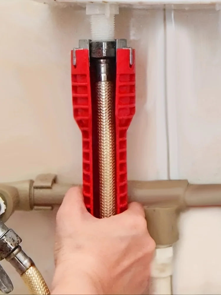 14 In Wrench Sink Faucet Sanitary Repair Double-Head