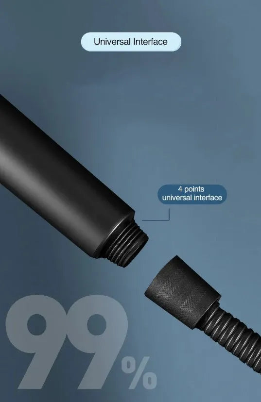 High Pressurized Filter Shower Head 3-Mode Adjustable Spray