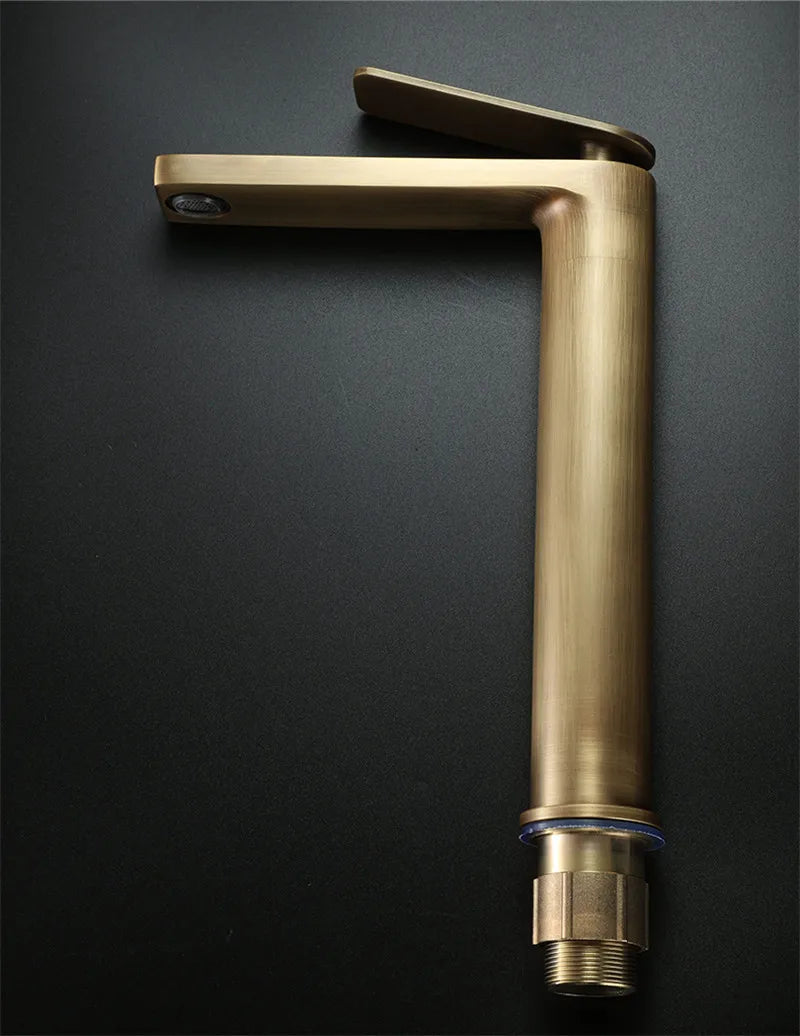 Basin Faucets Antique Bronze Bathroom Faucet & Cold