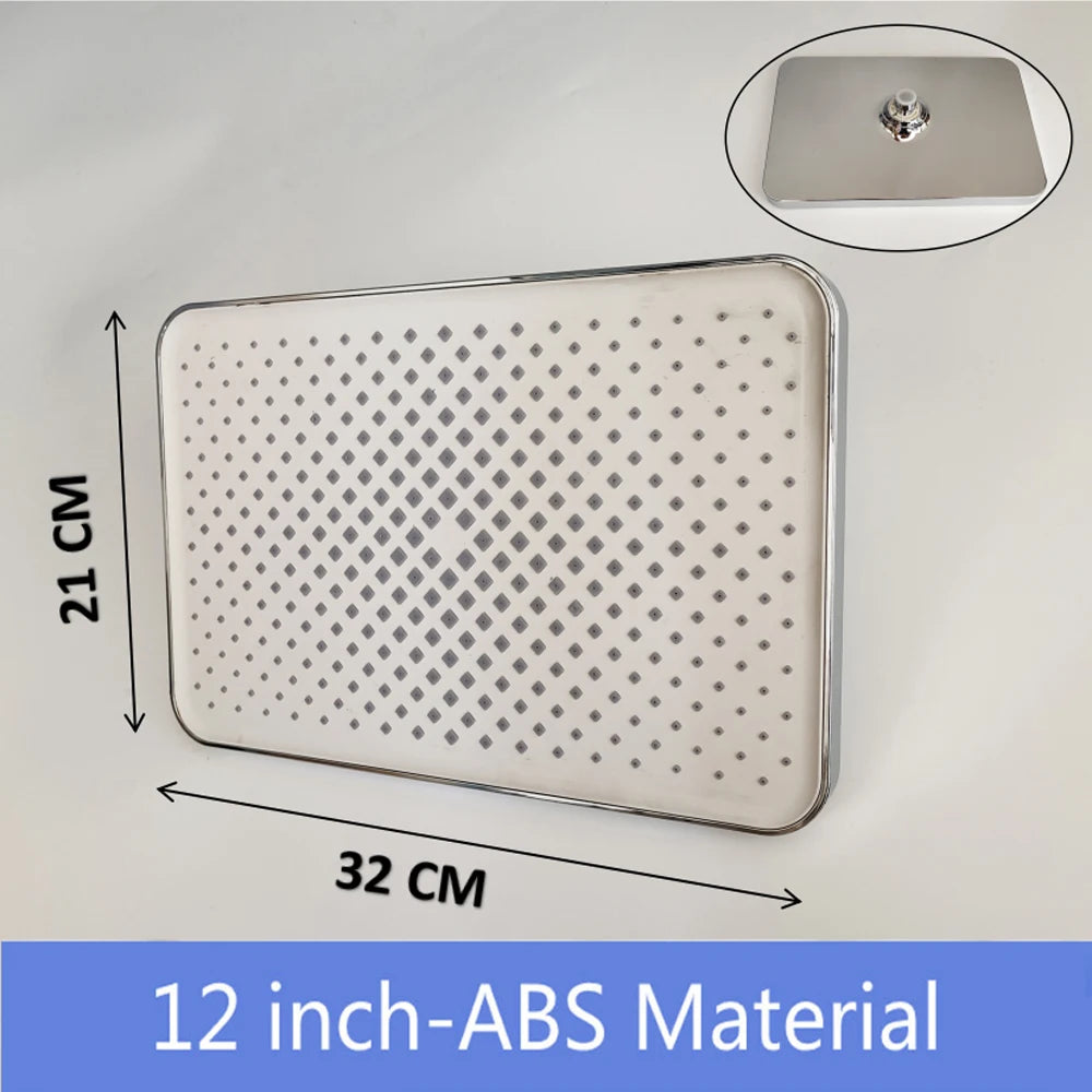 320mm Big Panel Supercharge Waterfall Shower Head Modes