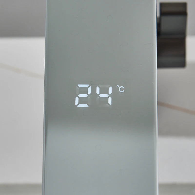 Smart Sensor Basin Faucet Digital Display Screen Cold