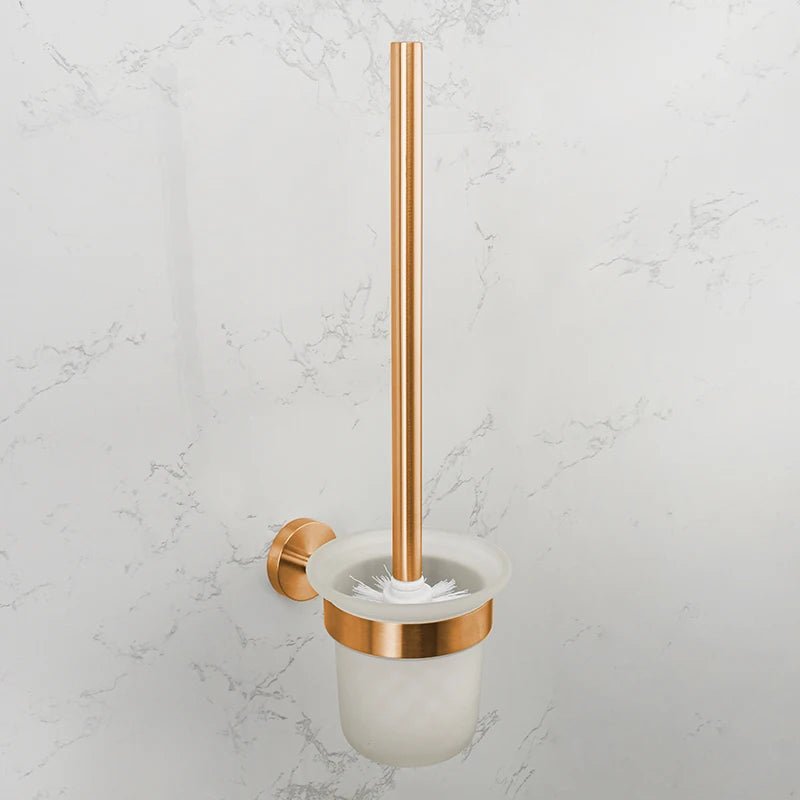 Bathroom Hardware 304 Stainless Steel Rose Gold Towel