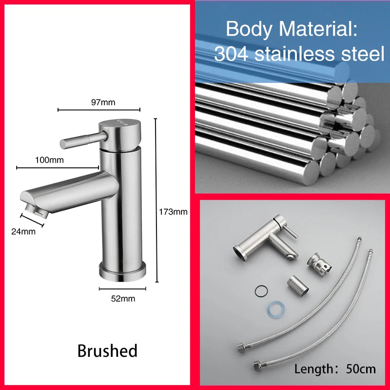 Ula G1/2 Basin Faucet Waterfall Bathroom Sink Faucet