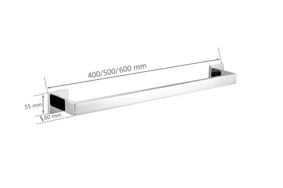 Stainless Steel Bathroom Brushed Nickel Towel Rack Toilet