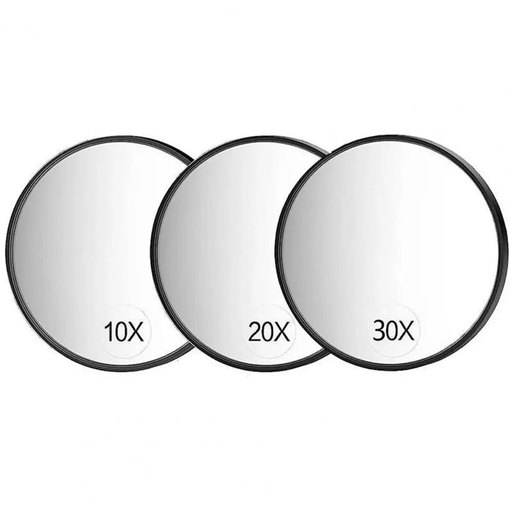 10cm 30x Magnifying Mirror Tweezers Travel Led Makeup
