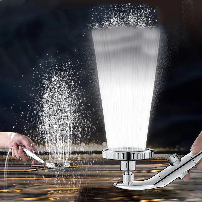 Handheld Overhead Shower Head Dual-Purpose Booster Shower Head