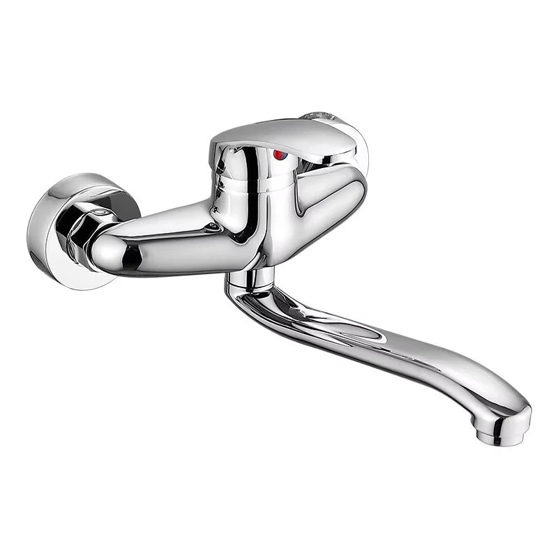 Double Hole Sink Faucet Faucets Bathtub Faucet Wall