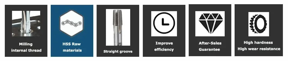 Loco Hss Pipe Tap 1/16-2inch Metric Screw Thread