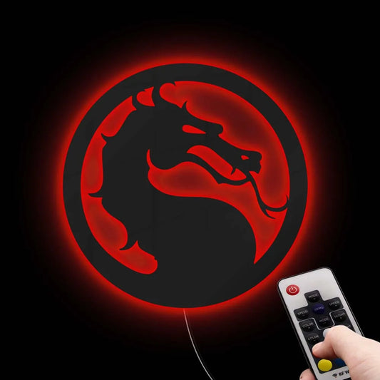 Evil Dragon Led Neon Lighting Sign Game Room