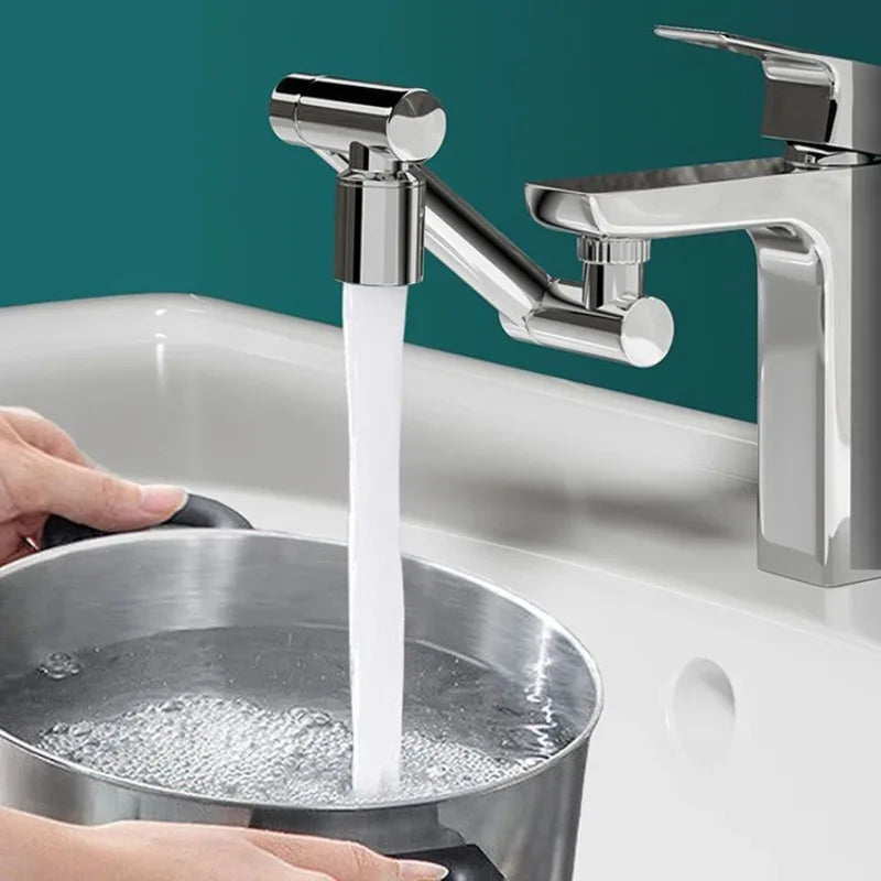 1440 Scalable Metal Faucet Aerator Splash-Proof Bathroom Tap