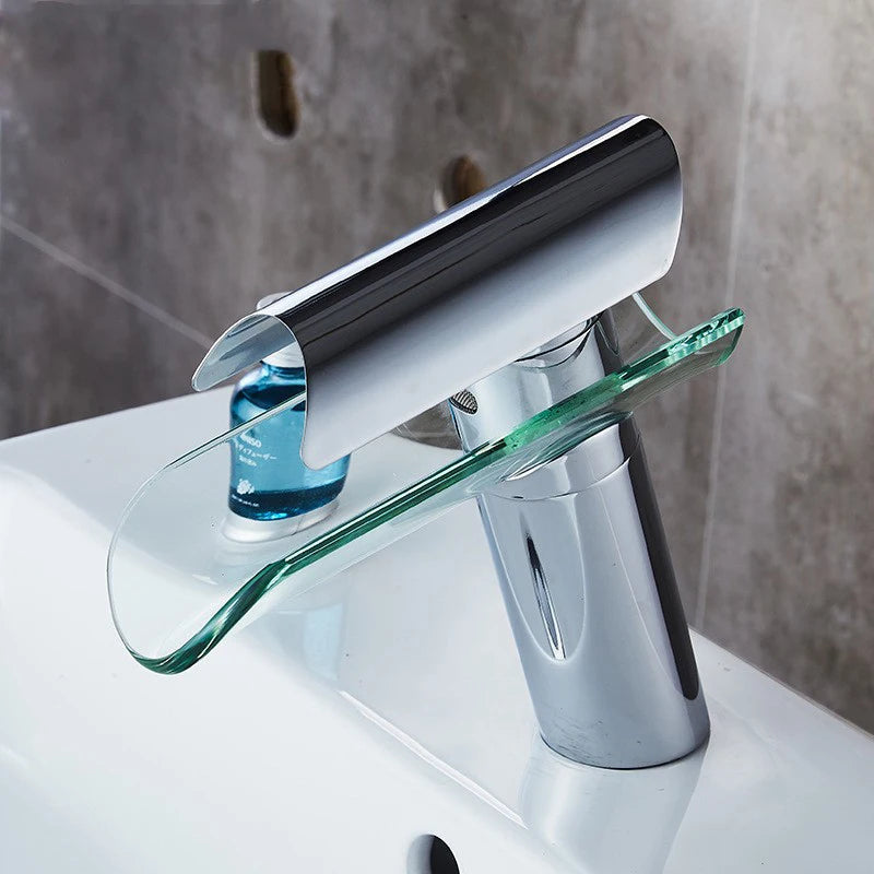 Bathroom Basin Faucet Glass Sink Faucet Torneira Cold