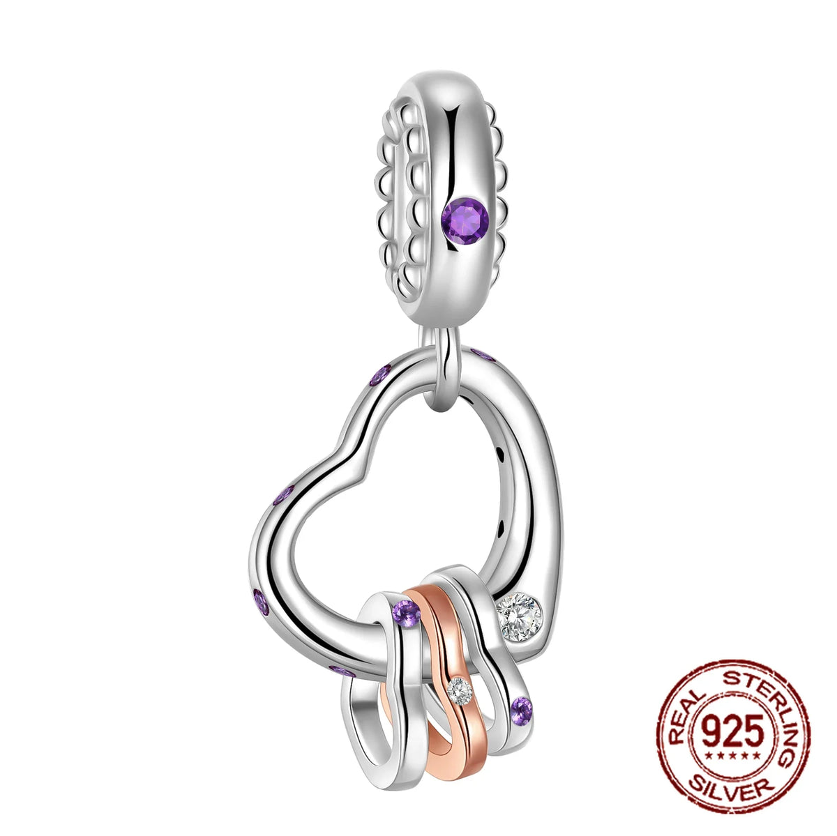 925 Sterling Silver Red Medicine Cabinet Pendant Charms