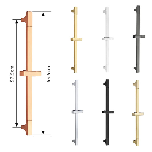 Wall Mounted Adjustable Slide Shower Bar Bathroom Shower