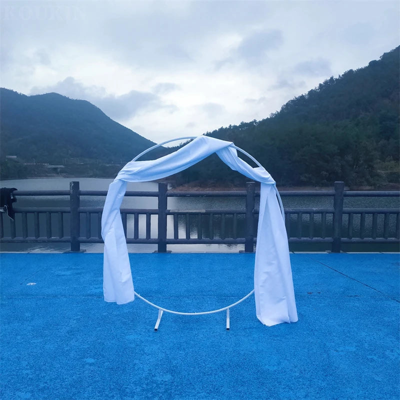 Metal Circle Stand Wedding Balloon Arch Round Balloon