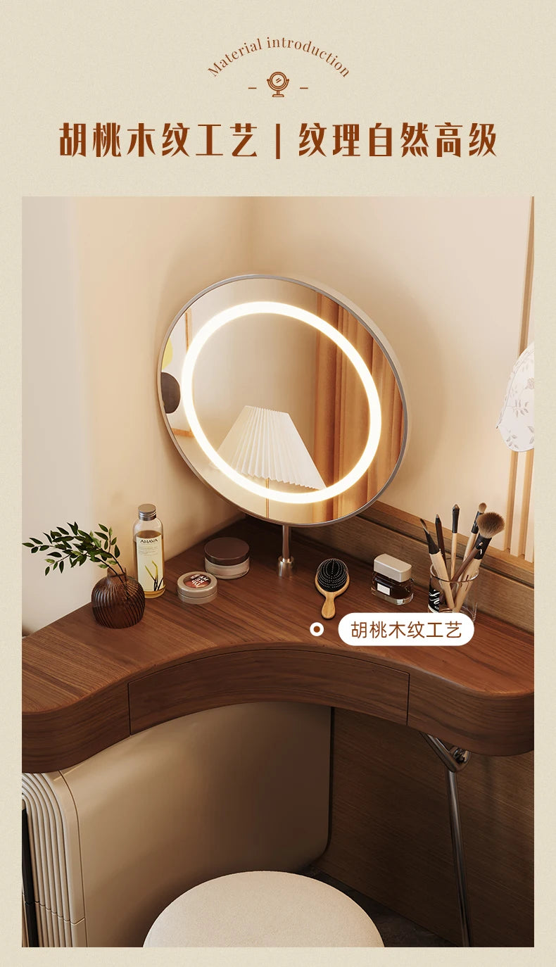 Vintage Unique Vanity Table Aesthetic Elegant Beauty Premium