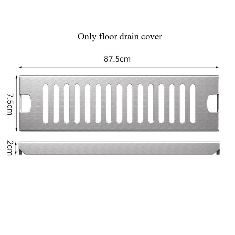 304 Stainless Steel Long Strip Floor Drain Cover