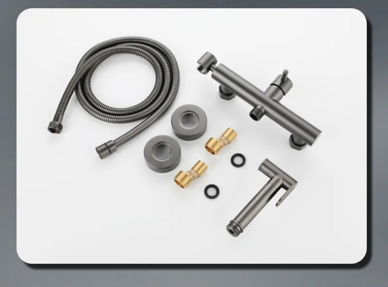 Bidet Faucet Wall Mounted Cold Total Brass Shower