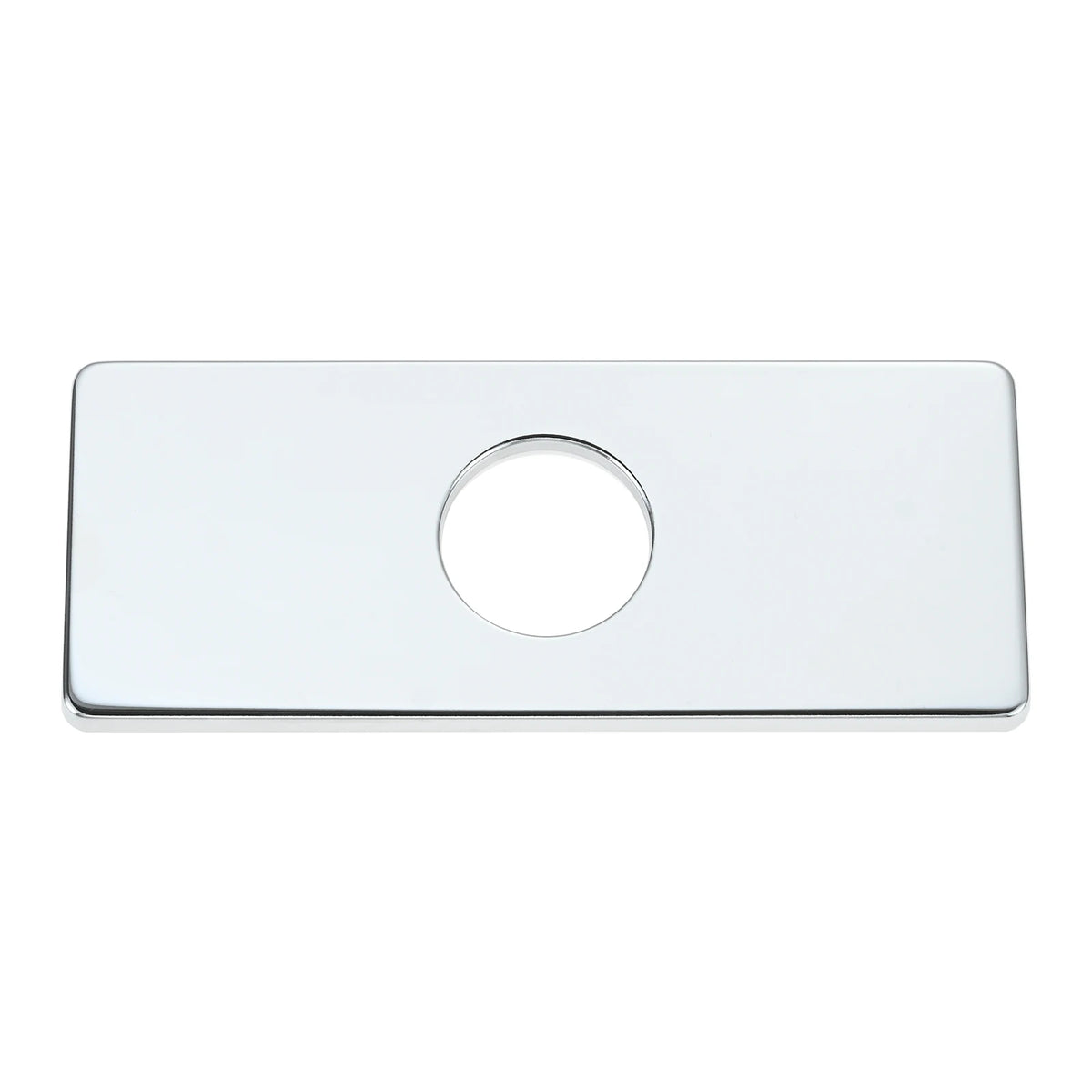 1pc Faucet Cover Plate Stainless Steel Deck Plate