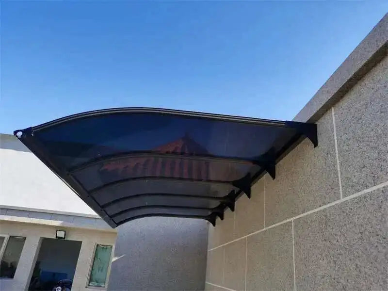 Outdoor Courtyard Rainproof Gazebos Aluminum Alloy Rain Awning