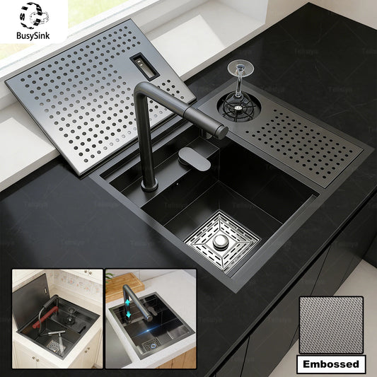 Hidden Sink Stainless Steel Sinks Bar Small Slot