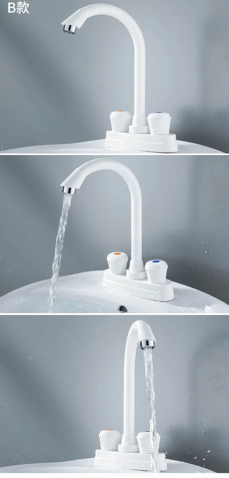 Simple Bathroom Sink Faucet Washbasin Multi-Purpose Cold Water