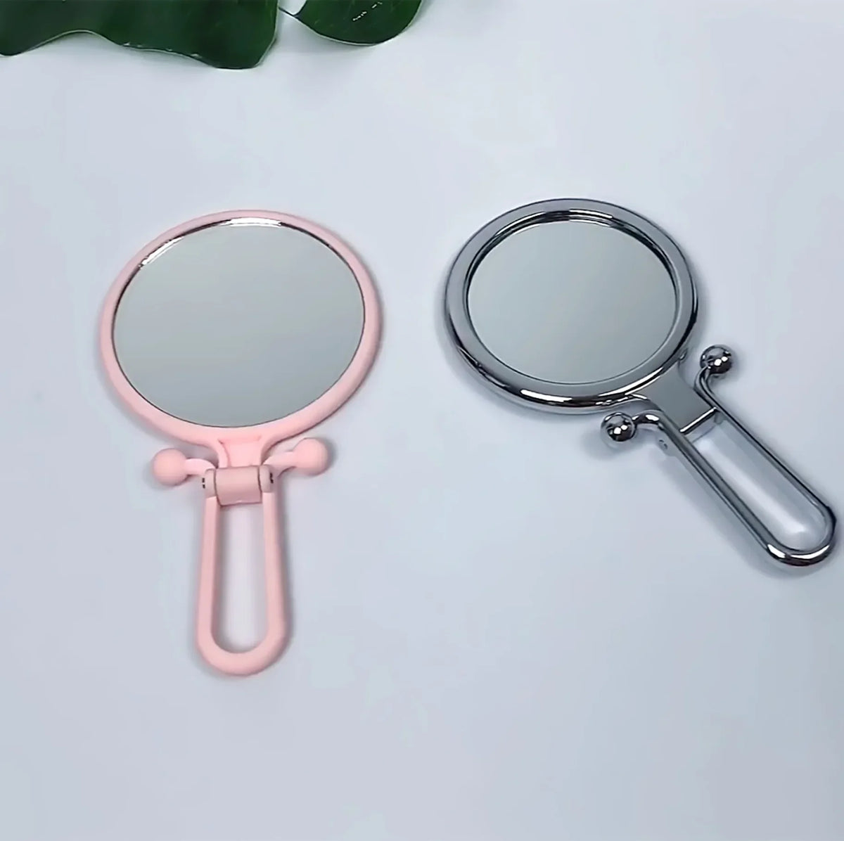 2/5/10x Bright Magnifying Makeup Mirror Handheld Vanity Mirrors
