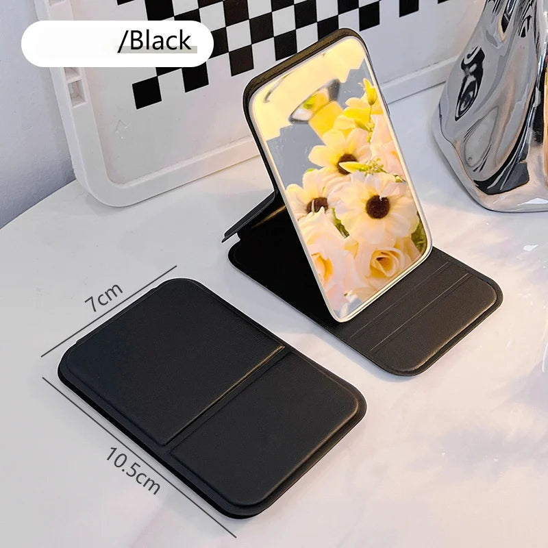 1pc Mirror Makeup Mirror Folding Mirror Girl Makeup