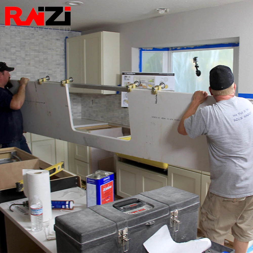 Raizi Stone Slab Edge Seaming Clamp Assembly Sink