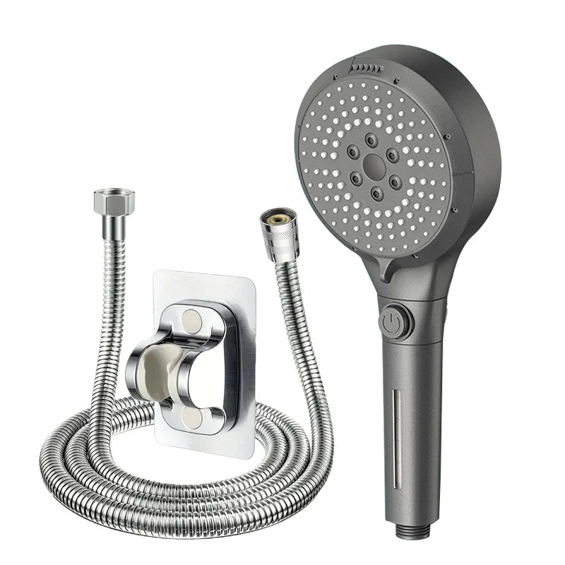 Modes Booster Shower Head Adjustable Filter Dechlorination