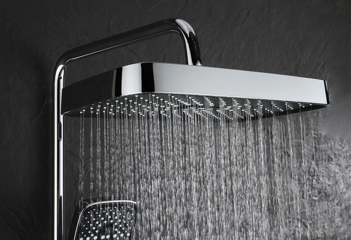 Chrome Piano Digital Bathroom Shower Cold Digital Bathroom