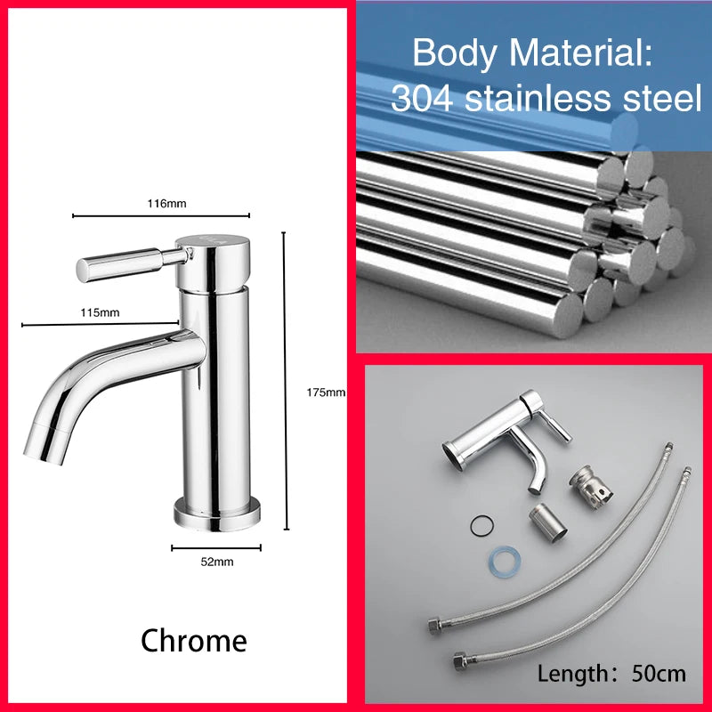 Ula G1/2 Basin Faucet Waterfall Bathroom Sink Faucet