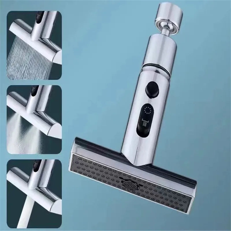 Modes Waterfall Faucet Extender Sprayer Head Filter Nozzle