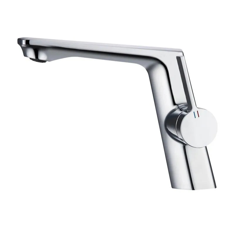Modern Bathroom Sink Faucet Brass White Or Brushed