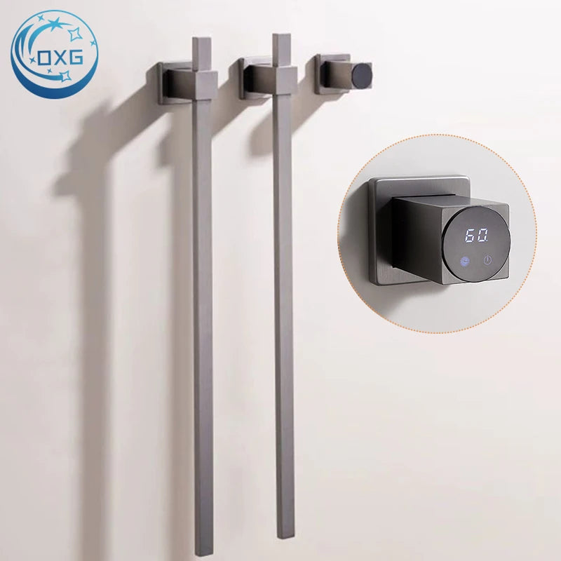 Oxg Smart Electric Heated Towel Rack Heated Bathroom