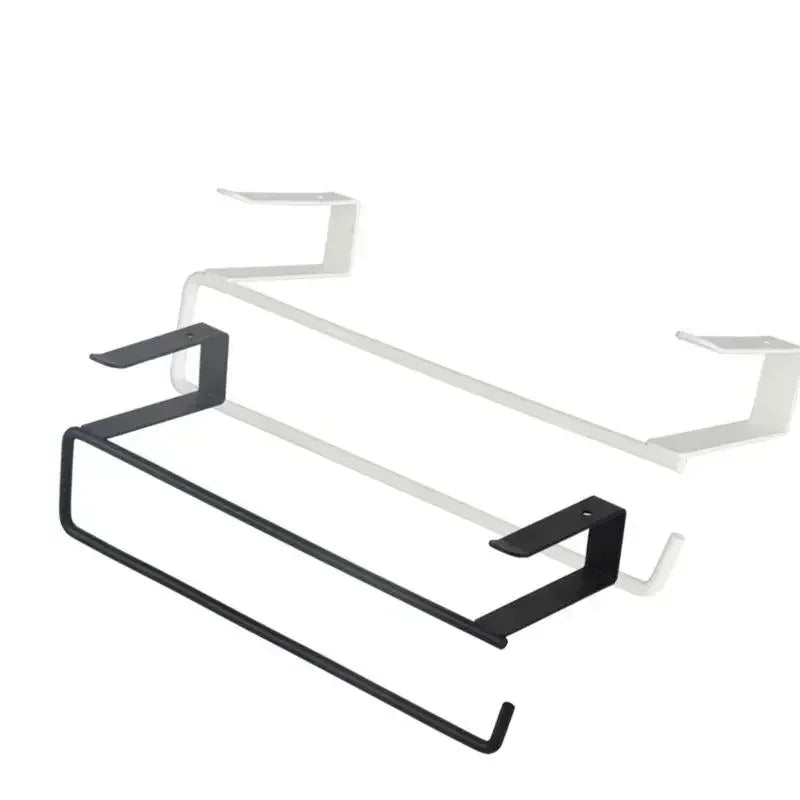 Storage White Black Toilet Shelf Paper Roll Rack