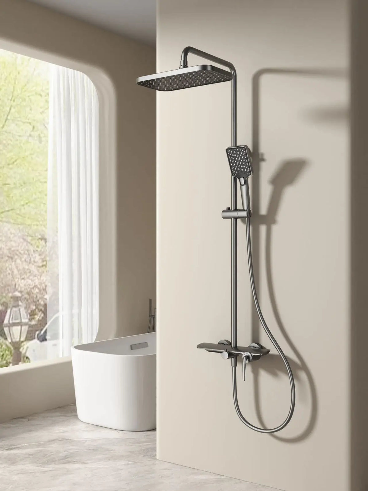 Kemaidi Bathroom Shower System Cold Control Triple Function