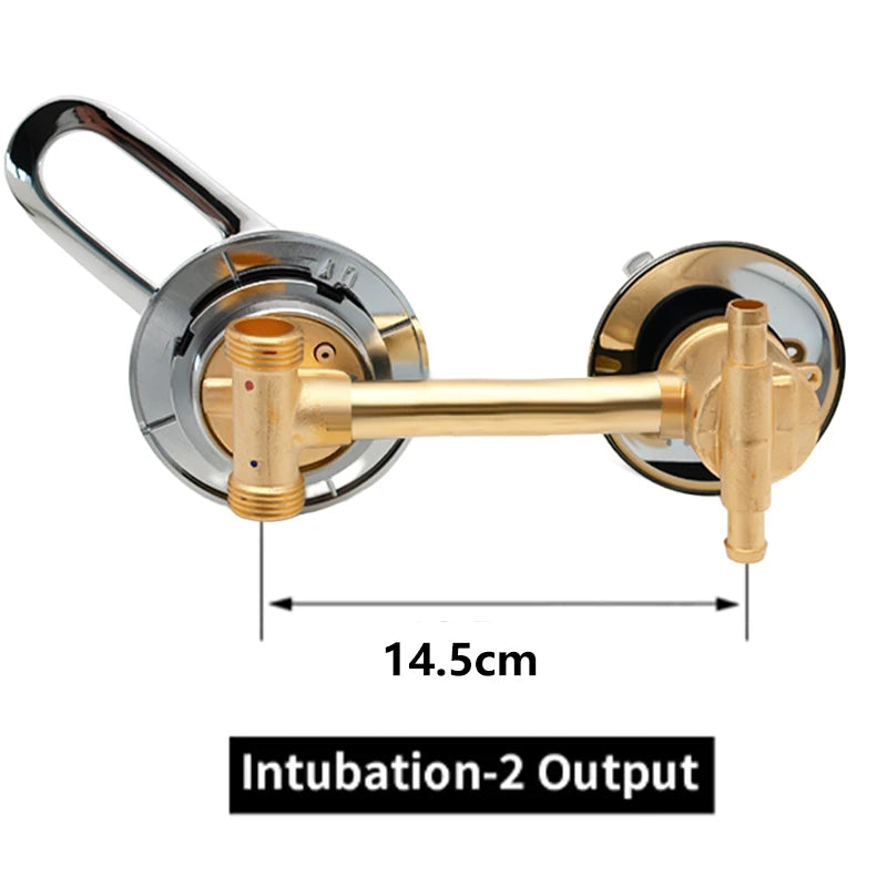 Vagsure 2/3/4/5 Ways Water Outlet Cold Intubation 10/12